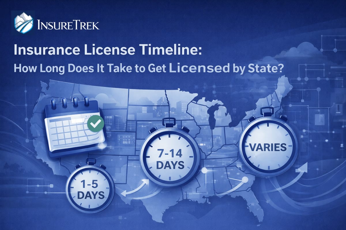 Insurance License Timeline