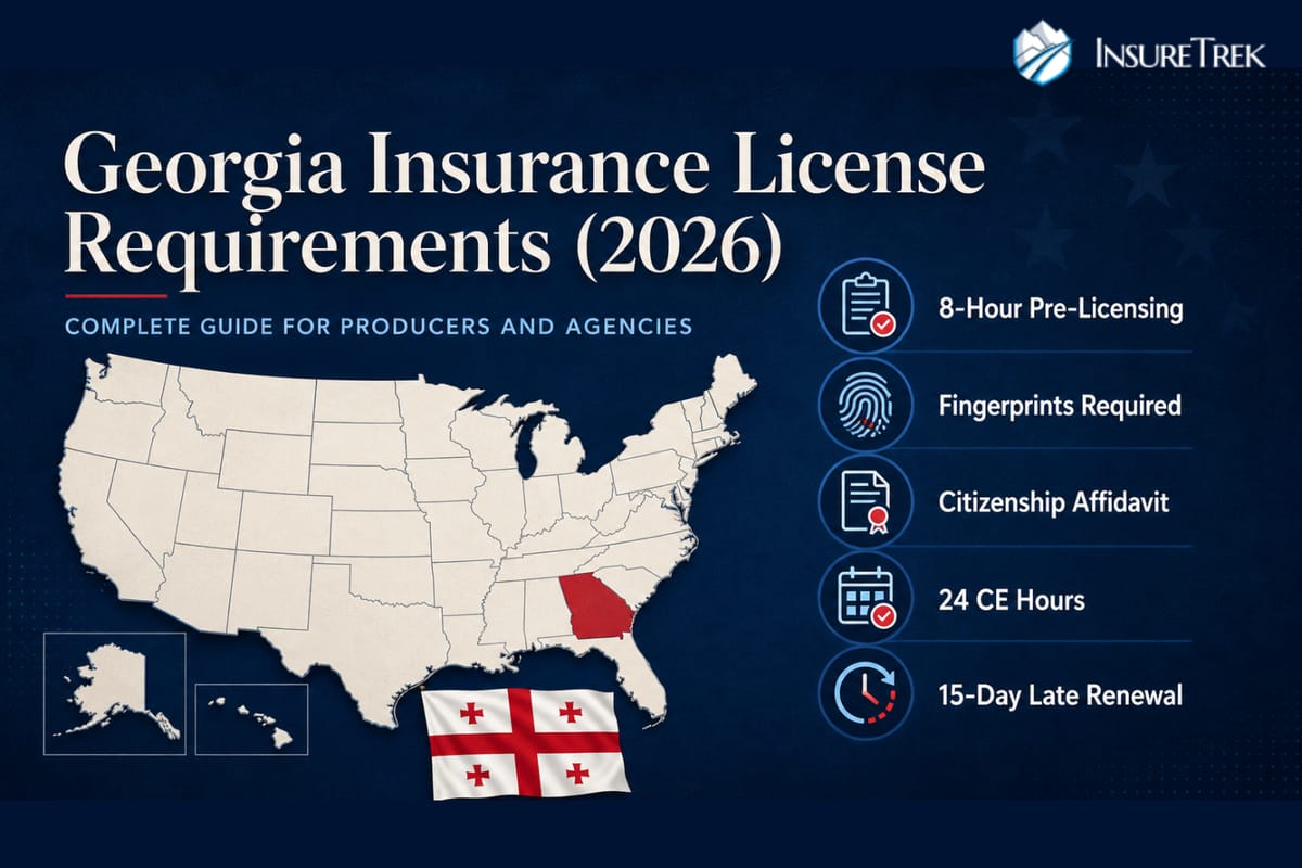 Georgia Insurance License Requirements