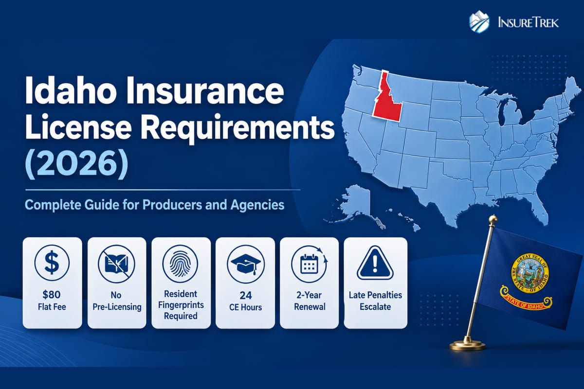 Idaho Insurance License Requirements
