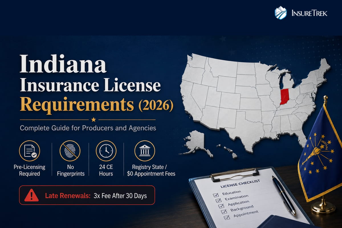  Indiana Insurance License Requirements