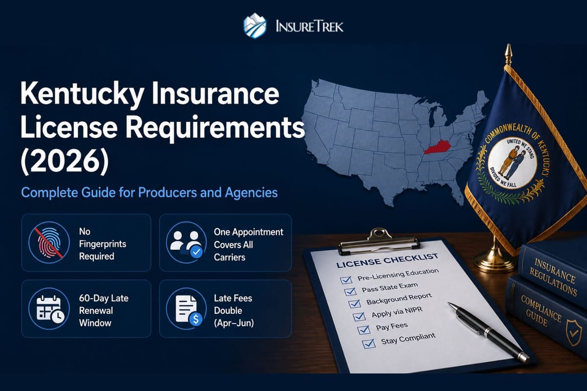 Kentucky insurance license requirements