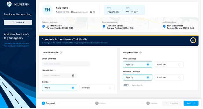 insuretrek screenshot