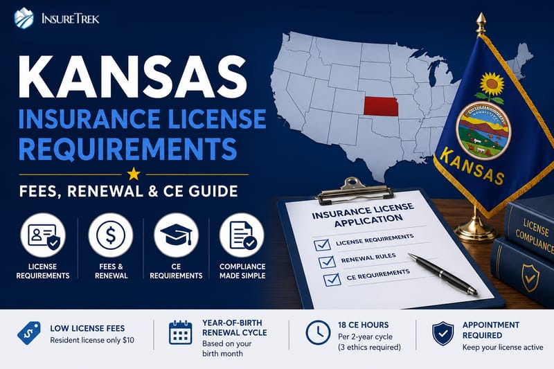 Kansas insurance license requirements