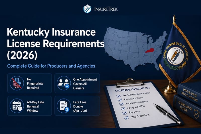Kentucky insurance license requirements